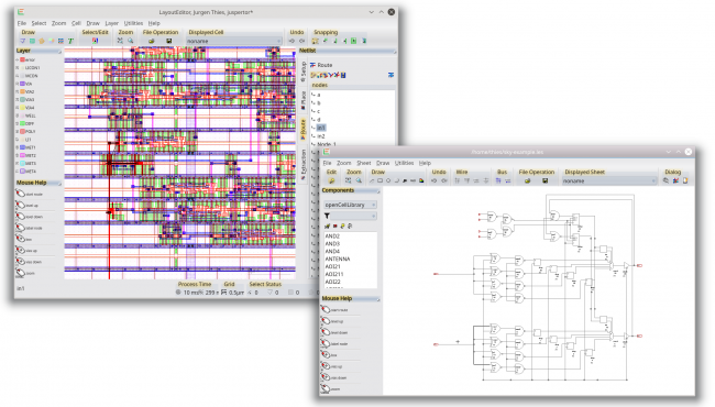 place cell layouteditor